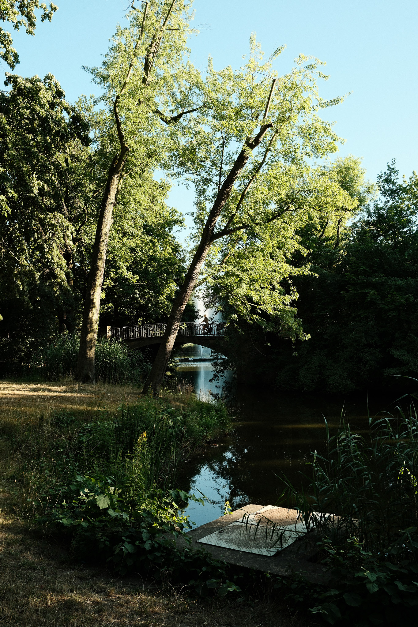 Blick auf die Brücke