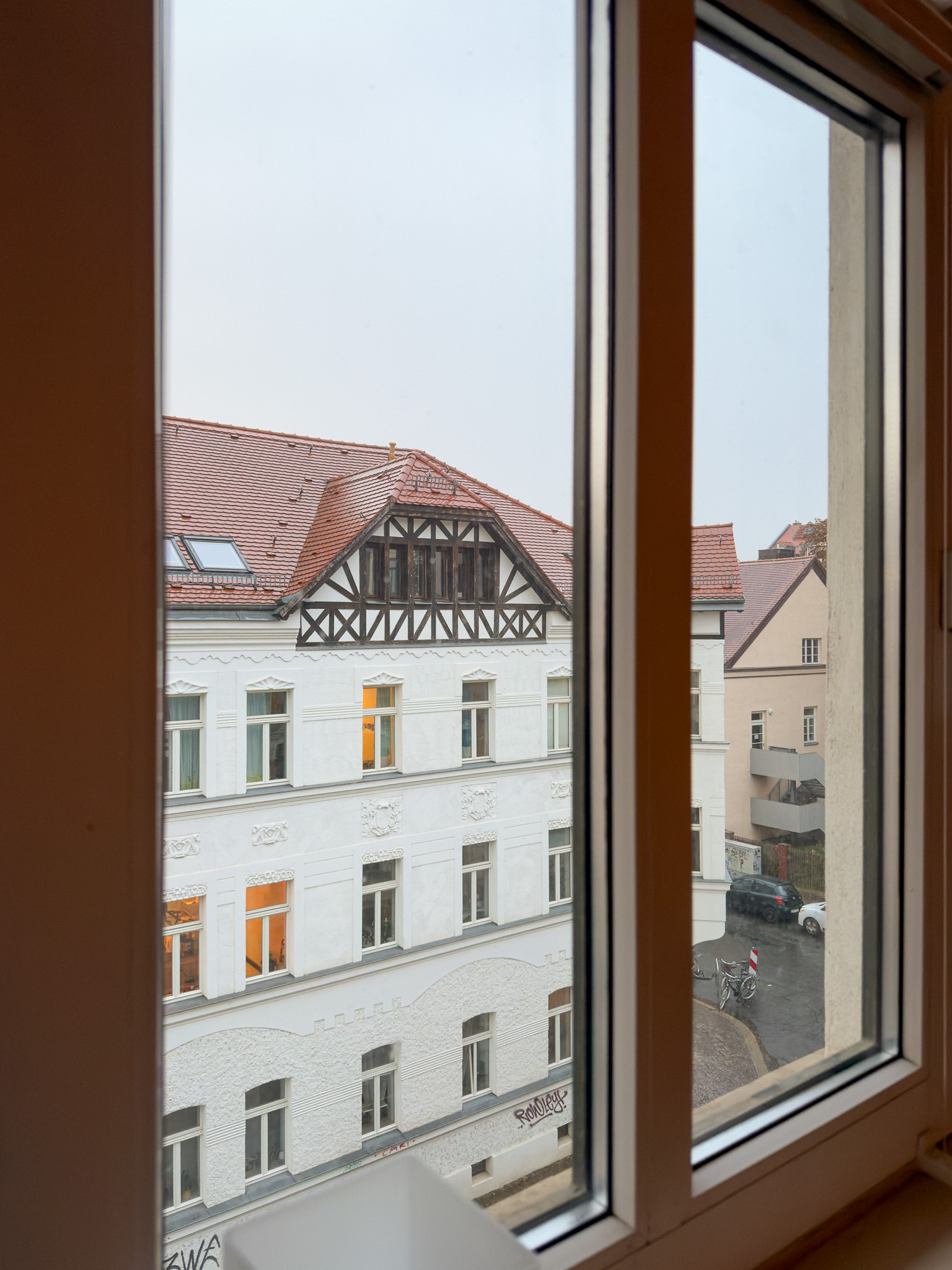 Blick aus dem Fenster